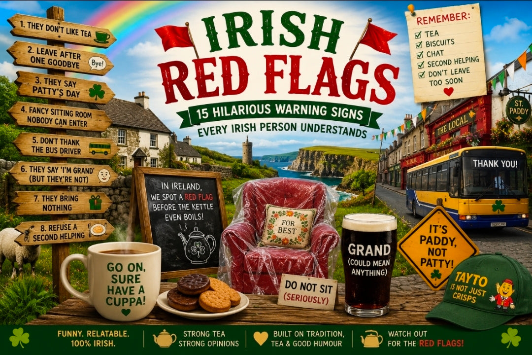 Irish Red Flags: The Warning Signs Every Irish Person Secretly Understands