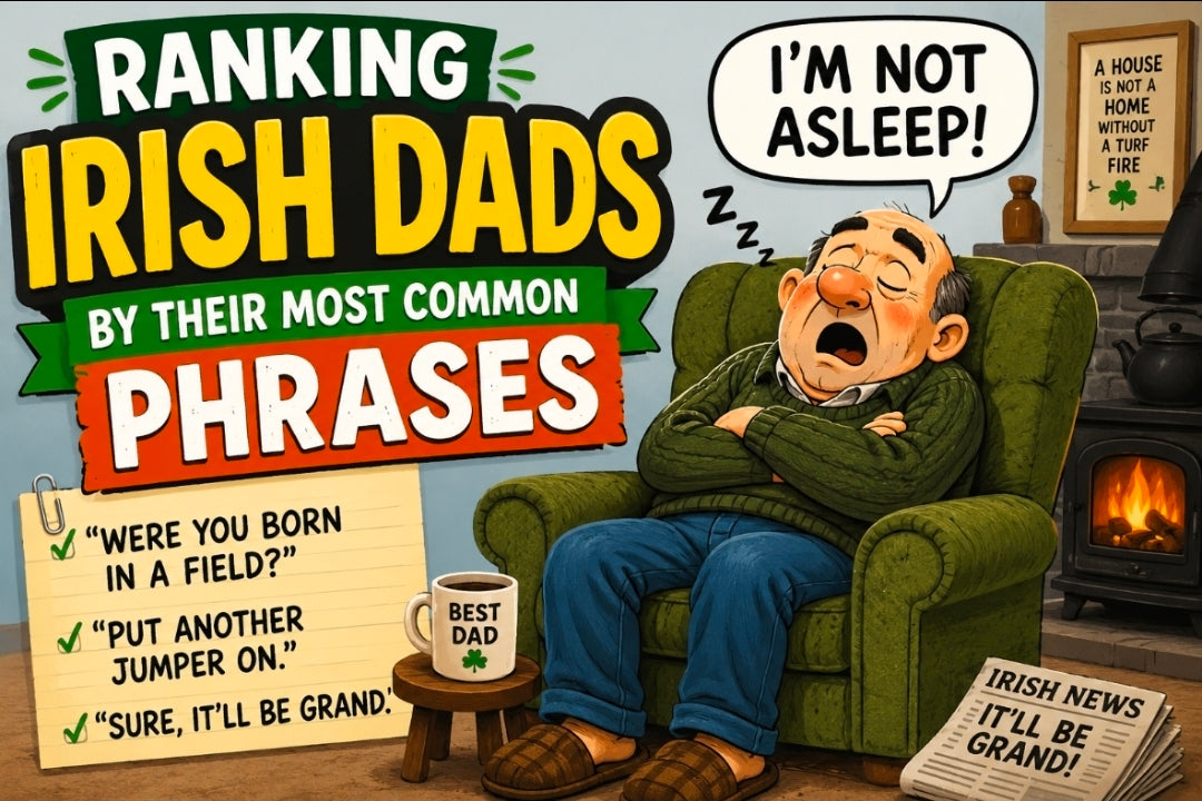 Ranking Irish Dads by Their Most Common Phrases