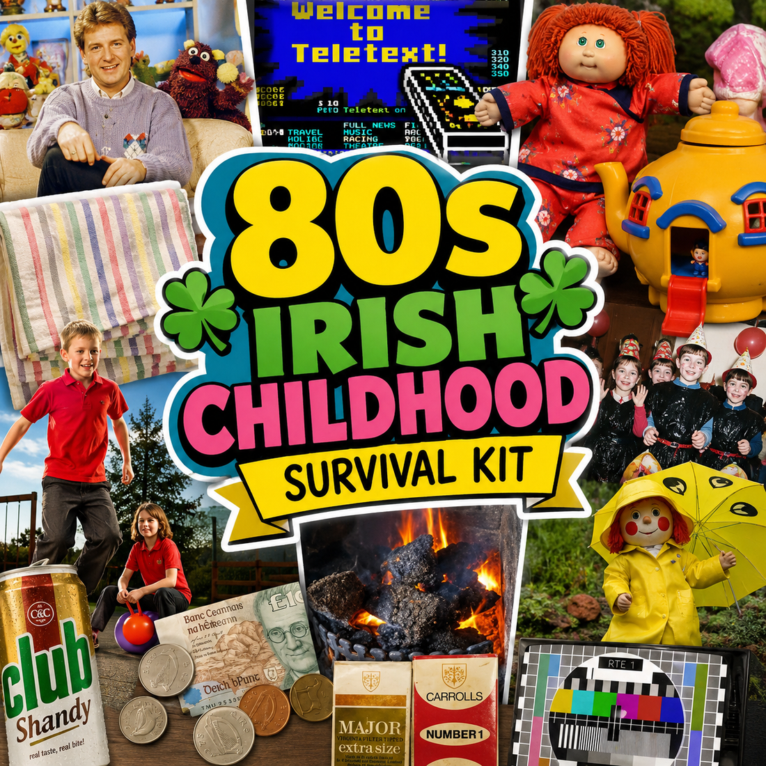 80s Irish Childhood Survival Kit: Everything You Needed to Survive Growing Up in Ireland