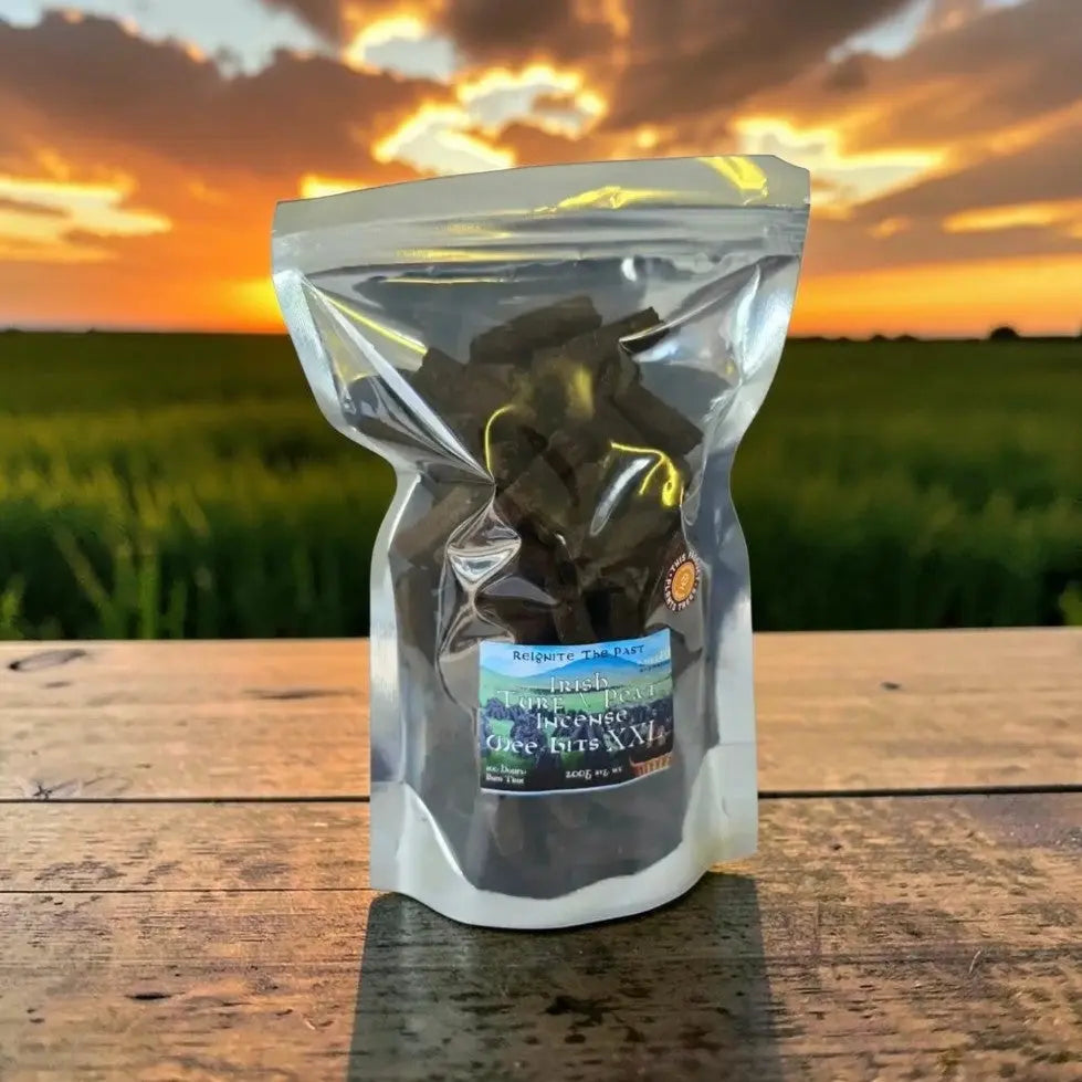 Torba Irlandese / Incenso di Torba Pezzi Piccoli Confezione da 200g - Il profumo dell'Antica Irlanda