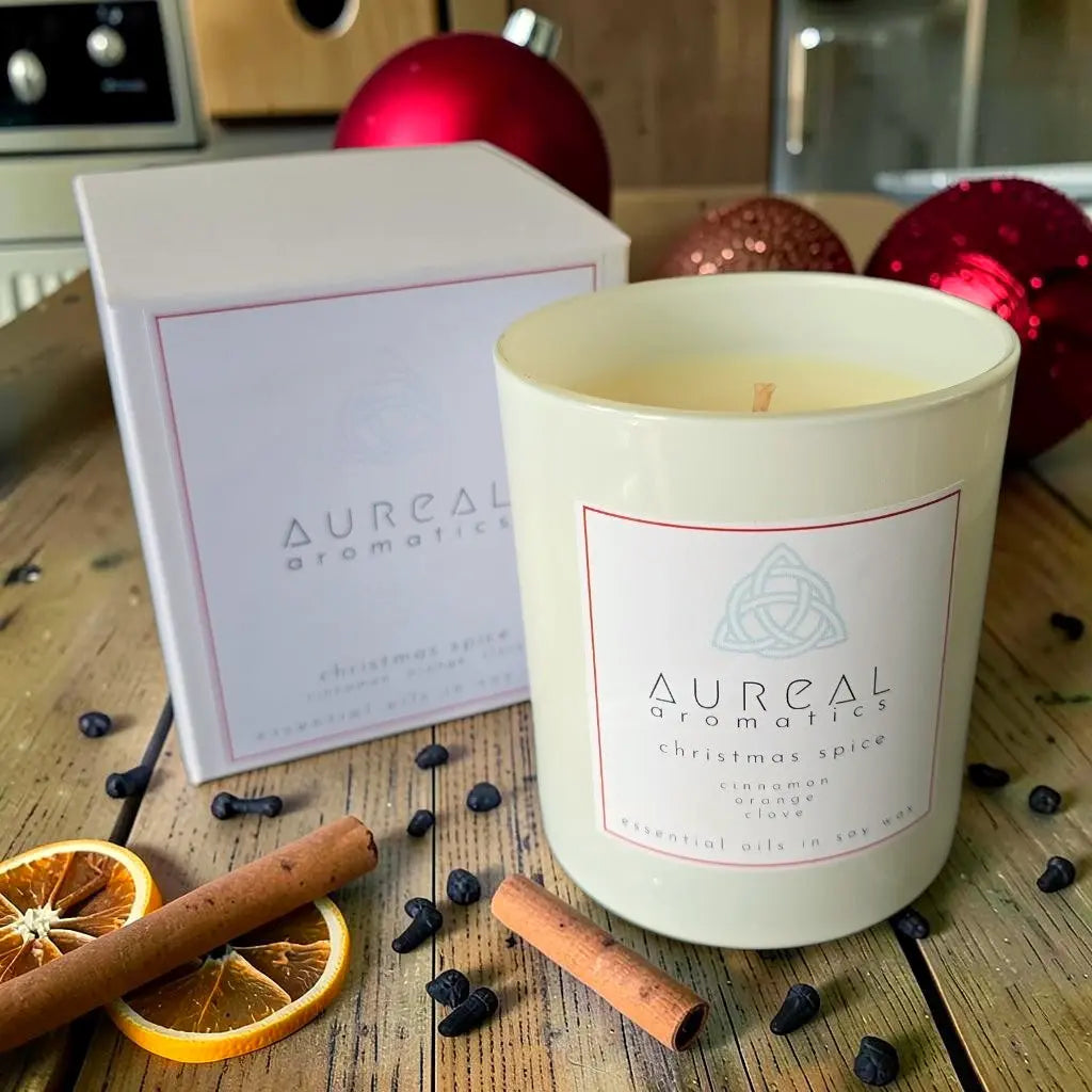 Coffret - Bougie aux huiles essentielles