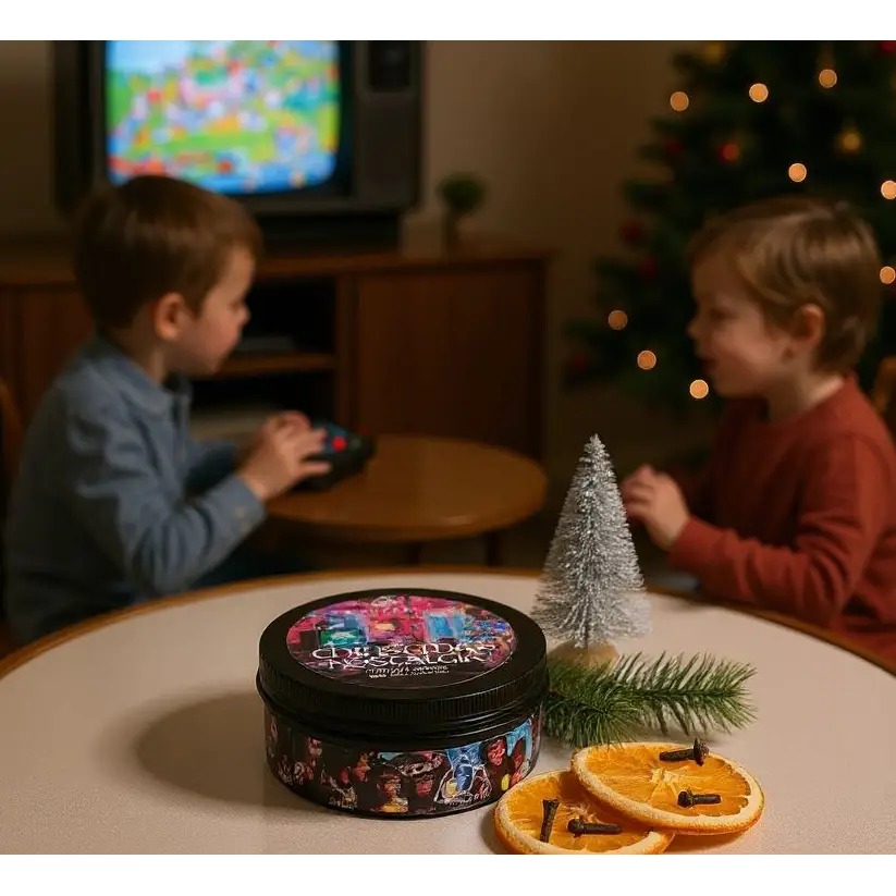 Christmas Nostalgia - Christmas Tin Candle - Candle