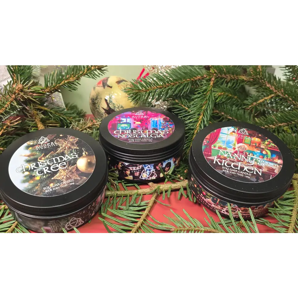 Christmas Tin Candle Bundle - Candle