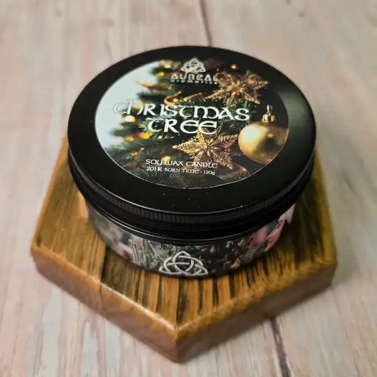 Christmas Tree - Christmas Tin Candle - Candle